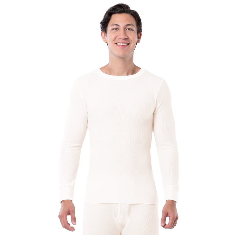 Fruit of the Loom Men's Thermal Waffle Crew Top photo 1