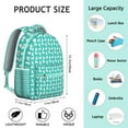 thumbnail image 6 of Urban Dog Print Backpack for City Commuters - Compact & Stylish, Waterproof, Ideal for Work & College, 6 of 6