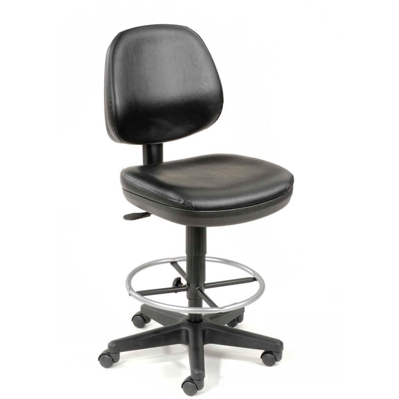 Global Industrial Vinyl Stool w/Pneumatic Height Adjustment