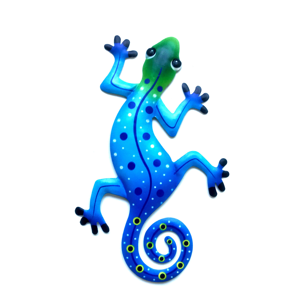 Metal House Lizard Decor Large Lizard Garden Art Sculpture Crafts