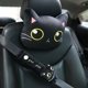 thumbnail image 4 of Almohada para el cuello del coche con forma de gato de dibujos animados, cojín de viaje para reposacabezas de coche, cinturón de seguridad con forma de gato, fundas para los hombros, accesorios para e, 4 of 5