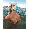 thumbnail image 2 of QingSong Full Face Snorkel Mask for Adults & Kids, Snorkeling Gear with Camera Mount, 180 Degree Panoramic View Snorkel Set Anti-Fog Anti-Leak, 2 of 7