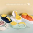 thumbnail image 3 of Dumpling Mold, 2pcs Dumpling Maker & Press Mold, Multifunctional Dumpling DIY Making Tool,Convenient Rinseable B, 3 of 5