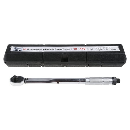 

FAIOIN 3/8 Torque Wrench Drive 19-110nm Two-way Accurate Bicycle Repair Spanner Tool