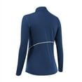 thumbnail image 2 of Womens Sun Protection Tops Long Sleeve Half-Zip Outdoor Performance Workout Shirt, 2 of 5