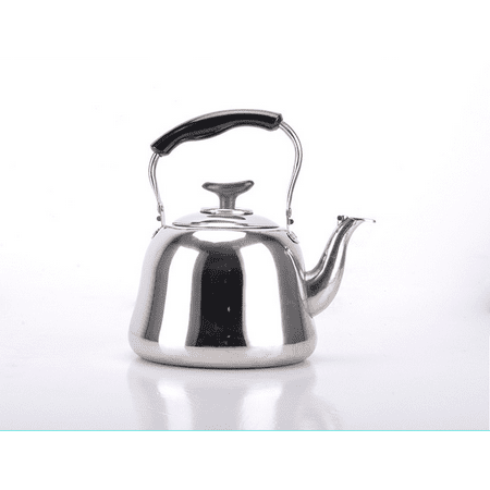 

Livesture arge capacity tea kettle Non-magnetic kettle classical plus soup pot stainless steel teapot with strainer 4L Without filter