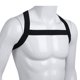 thumbnail image 5 of IEFiEL-arnés muscular en forma de X para hombre, cinturón elástico en la espalda, hombro, cuerpo, pecho, correa de Bondage Punk, aspecto musculoso, disfraces de Cosplay, 5 of 5