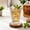 B, variant on BBilaBu Clear Textured Glass Mint Cups, Stylish Striped Beer Mugs and Juice Glasses for Entertaining and Home Use,6PCS
