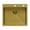 Matte Gold, variant on Ruvati 25 inch Drop-in Topmount Kitchen Sink Single Bowl