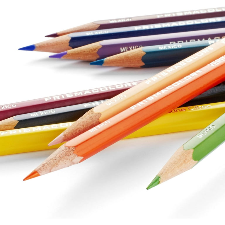 Prismacolor Premier Soft Core Colored Pencil, Set of 72 Assorted Colors +  Scholar Colored Pencil Sharpener - Walmart.com