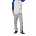 thumbnail image 4 of Men‘s Open Bottom Terry Sweatpants  Elastic Drawstring Waistband  Charcoal Grey S,h.grey(openbottom),2XL, 4 of 4