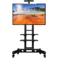 thumbnail image 1 of Yaheetech Chariot TV Roulant/mobile avec Roues pour Téléviseurs LCD LED 4K 32-75 Pouces, Support TV au Sol avec Étagère Supporte jusqu'à 100 lbs, Chariot Réglable en Hauteur Max VESA 600x400mm, 1 of 7