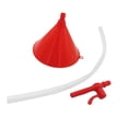 thumbnail image 1 of segolike Single Tube Beer Funnel Leakproof Beverage Funnel for Festivals Party Events, 1 of 9