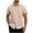 Apricot, variant on Men's Knitted Polo Shirt Button Breathable Lapel Short Sleeve Summer Beach Shirt