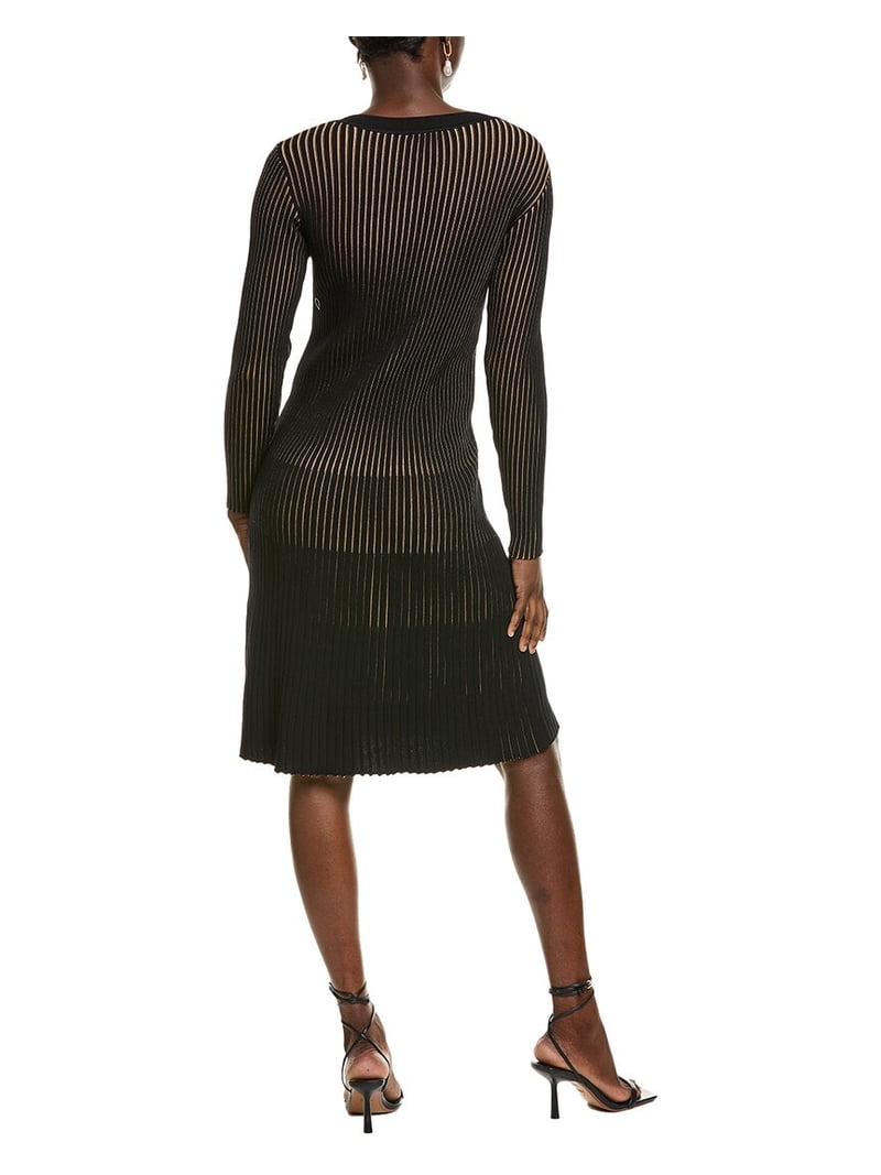 nanette lepore black dress 90s Nanette Lepore Rosette Midi Dress-sz 6/8 – The Phonebooth