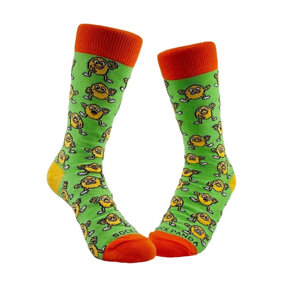 Wild and Crazy Egg Socks from the Sock Panda (Adult Small - Shoe Sizes 2-5)