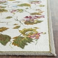 thumbnail image 3 of Safavieh DuraRug 2' X 3' Hand Hooked Polypropylene Rug in White, 3 of 8