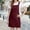 Red, variant on New Women's Slim Suspender Dress Solid Color Suspender Dress