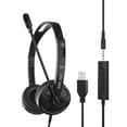 thumbnail image 1 of Amdohai H58 Casque Filaire pour Ordinateur Bureau Léger Réduction de Bruit avec Microphone, 1 of 7