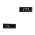 thumbnail image 1 of Maytalsory Car Clock Voltmeter Universal and Durable Accessories Green 58x22mm 2Set, 1 of 6