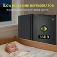 thumbnail image 4 of 4.5 Cu. Ft. Compact Refrigerator | Single Door Mini Fridge with Energy-Efficient & Quiet Operation | for Dorm, Office, Bedroom, Kitchen, Bar Use​ with Adjustable Shelves, 4 of 9