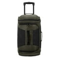 thumbnail image 3 of American Tourister 22-Inch Carry On Wheeled Travel Duffel Bag with Drop Bottom, Moss Green, 3 of 10