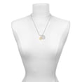 thumbnail image 2 of Delight Jewelry Goldtone Te Amo Disc She is Clothed in Stength and Dignity Charm Necklace, 20"+3", 2 of 4