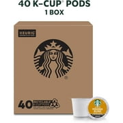 Starbucks Light Roast K-Cup Coffee Pods  Veranda for Keurig Brewers  1 box (40 pods)