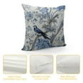 thumbnail image 4 of ONETECH  Pillow Covers Blue Birds Flowers Pillow Cover Decor Outdoor Pillow Covers for Couch Pillows Living Room Bedroom, 4 of 5