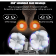 thumbnail image 3 of 3D Kneading Massage Pillow for Neck Back Shoulder - Deep Tissue Shiatsu with Heat Therapy, 3 of 9