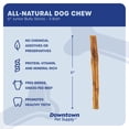 thumbnail image 5 of Downtown Pet Supply Bully Sticks for Small Dogs Rawhide Free Dog Chews 6", 3 lb, 5 of 9