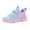 Light Blue#107, variant on FINALGANG Girls Boys Sneakers Gradient Color Hook And Loop Strap Closed Toe Non- Mesh Athletic Running Shoes Child Comfortable Climbing Hiking Camping Cycling Sneaker,Light Blue,28