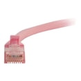 thumbnail image 3 of C2G 25ft Cat6 Snagless Unshielded (UTP) Ethernet Network Patch Cable - Pink - Patch cable - RJ-45 (M) to RJ-45 (M) - 25 ft - UTP - CAT 6 - snagless, stranded - pink, 3 of 3