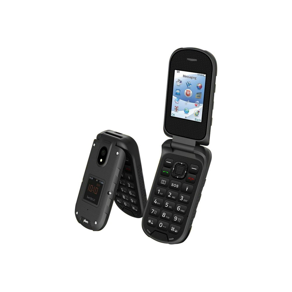 Plum Ram 8 Rugged Flip Phone 3G GSM Unlocked Water Shock Proof