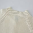thumbnail image 7 of Girls Cardigan Sweater Long Sleeve Uniforms Knit Embroidery Button Jacket Outwear Tops, 7 of 7