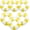 Yellow White, variant on 6 Pcs Inflatable Striped Pool Float Large Swim Ring with Handles 47.24 Inch 35.43 Inch Pool Inner Tubes Lounger Float for Teens Adults Summer Beach Party Supplies(Pink White)