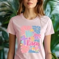 thumbnail image 5 of He Is Risen T-Shirt | Colorful Cross and Flowers Christian Graphic Tee, Ash, Size S, 5 of 6
