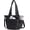 01-Black, variant on Lunch Bag Women Small Insulated Tote with Lunch Compartment Quilted Lightweight Puffy Tote Bag for Work, Travel, Outdoor, Camel