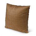 thumbnail image 3 of Gridlocked Brown Outdoor Pillow by Kavka Designs, 3 of 5