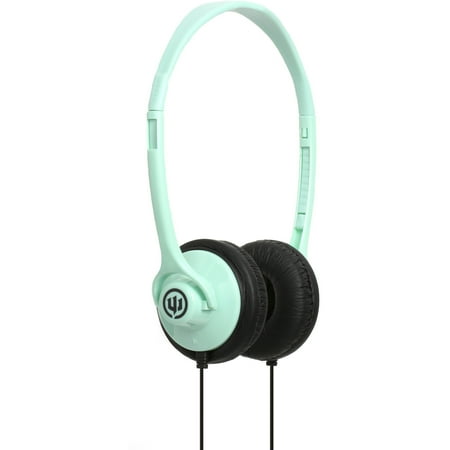 Wicked Audio WI-8003 Chill Headphones, Sea Foam Green
