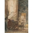 thumbnail image 3 of Philip Zilcken 18x24 Black Modern Framed Museum Art Print Titled - Corner in the Studio of Philip Zilcken (1887), 3 of 5