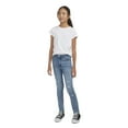 thumbnail image 4 of Levi Strauss Signature Girls Signature High Rise Super Skinny Jeans, Sizes 5-18, 4 of 13