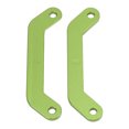 thumbnail image 3 of Front and Rear Bulkhead Tie Bar, RC Car Bulkhead Tie Bar Improve Overall Performance 2PCS Wear Resistant Aluminum Alloy  for 1/10 Remote Control Car Green, 3 of 7