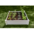 thumbnail image 3 of Vita Classic 4 ft x 4 ft x 11 in White Vinyl Raised Garden Bed, 3 of 17