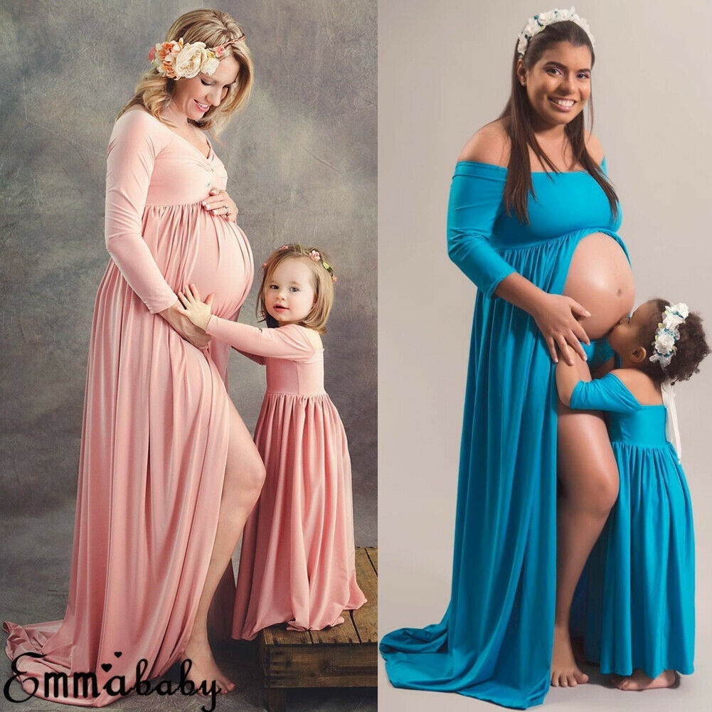 Photography Prop Pregnant Women Maxi 