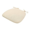 thumbnail image 2 of Kitchen Chair Cushions Pads with Ties,Non Slip Memory Foam Dining Chair Pads and Beige, 2 of 8