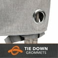 thumbnail image 4 of Modern Leisure Garrison Patio Fire Pit Cover, Waterproof, 42"L x 22"W x 17"H, Granite Gray, 4 of 13