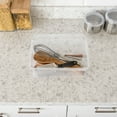 thumbnail image 4 of IRIS 6 Qt Small Stackable Plastic Closet Storage Box, Clear, 20Pk, 4 of 6