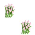 thumbnail image 1 of Bearachild 10 bolsas de decoración de flores de plantas verdes para bodas, ramos simulados realistas para un ambiente romántico, rosa claro Rosa claro 2Conjunto, 1 of 6