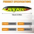 thumbnail image 2 of xianyou-Catfish FLoats Rattling Line Float Lure Demon Dragon Style Peg Catfish Rig Float Popper Lure for Santee Rig Cooper Catfishing Rig for Lake River Bank, 2 of 4